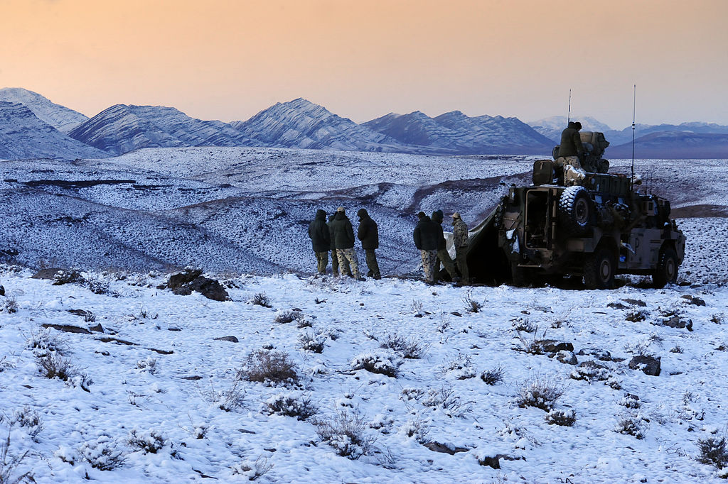 зима в Афганистане