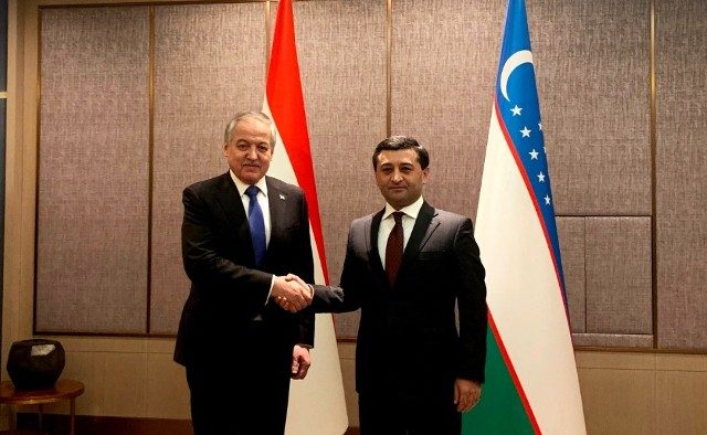 министры иностранных дел Таджикистана и Узбекистана
