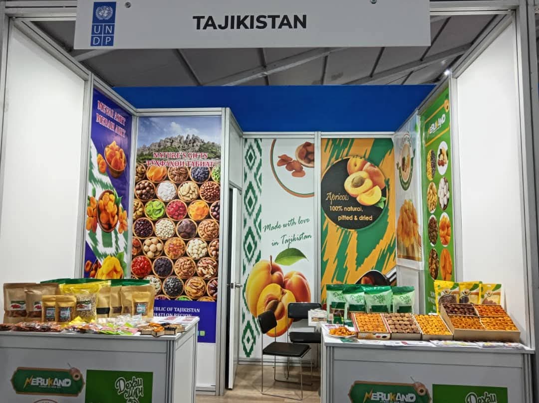 Таджикские производители сухофруктов участвуют в международной выставке в Турции